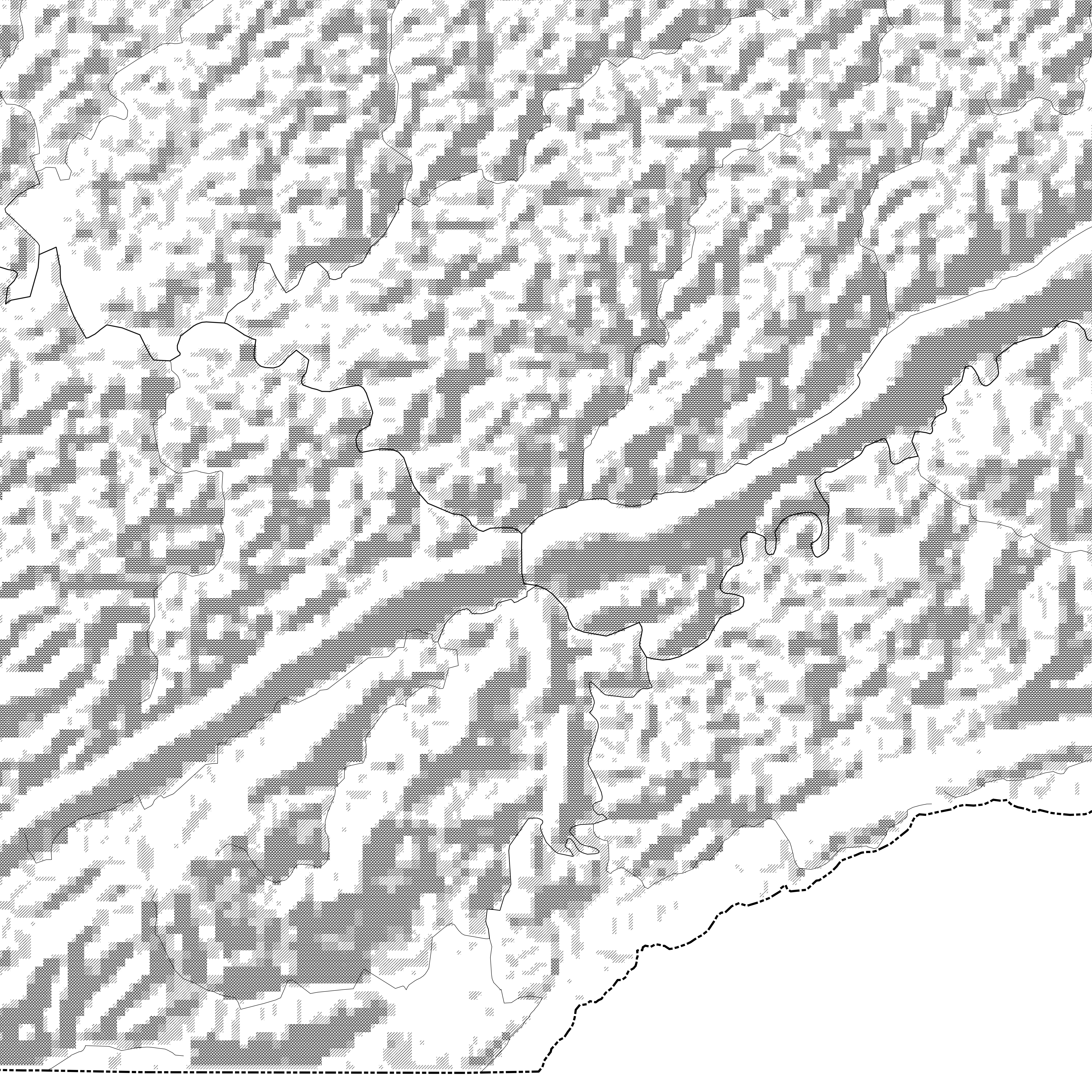 Large-scale crosshatching needs more TLC